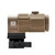 Eotech - EOTech G45 5x Magnifier with STS Mount FDE - G45.STSTAN
