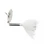 ChatterBait Chattertail, 1/8oz Chrome