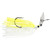 ChatterBait PZ2, 1/2oz Chartreuse/White
