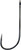 Owner LongShanks Hook, 9/0 Black Chrome 10pk