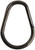 Owner ProPart:TearDrpSpltRng, 39 lb #2 Black Chrome 10pk