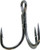 Owner ST-56 Treble Hook, #2 Black Chrome 7pk