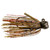 Strike King Bitsy Football J, 1/4oz 3/0 Green Pumpkin Craw