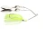 Strike King TwoTimeSpnnrbait, 3/8oz Silver;Chrt White
