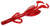 Zoom Baby Brush Hog 4'', Ruby Red 12pk
