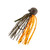 Zman Trd Finesse Jig 1/4 Oz Green Pumpkin/orange