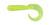 Big Bite Curl Tail Grub, 2'' Chartreuse Pearl 10pk