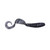 Got-Cha Curltail Grub, 4'' Smoke/Sil Flake 20pk