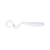 Got-Cha Curltail Grub, 4'' Wht 20pk