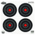 Birchwood Casey 35504 Dirty Bird - Bullseye 6" 48 Targets 12/Pk - 35504