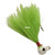 Double OO 62109 Flu-Flu Jig, 1/32 - oz, Sz 8 Hook, White/Chartreuse - 62109 Double OO 62109 Flu-Flu Jig, 1/32 - oz, Sz 8 Hook, White/Chartreuse - 62109