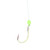 Eagle Claw L953G-4 Lazer Sharp - Walleye Rig Soft Bead Glow - L953G-4