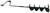 HT PA-6 Polar Hand Auger 6" - PA-6
