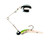 Johnson BSVP1/8-BFG Beetle Spin Jig - 1 1/2", 1/8 oz, Bullfrog, Nickel - BSVP1/8-BFG Johnson BSVP1/8-BFG Beetle Spin Jig - 1 1/2", 1/8 oz, Bullfrog, Nickel - BSVP1/8-BFG