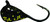 K&E SKP-14-190 Pelkie Tungsten Jig - Sz14 Black Gold Glitter - SKP-14-190 K&E SKP-14-190 Pelkie Tungsten Jig - Sz14 Black Gold Glitter - SKP-14-190