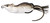 LiveTarget MHB90T400 Mouse Hollow - Body Topwater Lure, 3 1/2", 4/0 - MHB90T400