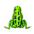 Lunkerhunt QPOP01 Popping Frog - Hollow Body Frog, 2 1/4" at Rest/1 - QPOP01