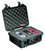 Pelican 1400-000-110 Case W/Fold - Down Black - 1400-000-110