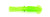 P-Line PRCS35-304 Rock Cod Squid - Rig 2Hk 3-1/2" Solid Glow Green - PRCS35-304