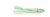 P-Line SQ45-192 Sunrise Squid Skirt - 4 1/2", Glow/Green, 5/Pack - SQ45-192