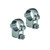 Ruger 90408 Scope Rings, 1" and - 52mm, High, Stainless Steel - 90408