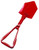 Stansport 328-R Double Folding - Shovel - Red - 328-R