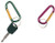 Stansport 8009 Key Carabiner With - Key Ring - 2 Per Blister Card - 8009