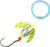 Wordens 687-DTUC-MC Spin-N-Glo - Walleye Rig, Sz 8, Double Trouble - 687-DTUC-MC