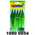 Yamashita 1080-0054 Squid Hoochy, 4 - 1/2", Chartreuse & Green, 5/Pack - 1080-0054