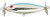Cotton Cordell C0406 Crazy Shad, 3" - 1/2 oz, Chrome Blue Back - C0406