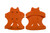 HT SSBO-M Sure Grip Ice - Cleats-Orange, Medium Sizes 5-8 - SSBO-M