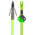 Muzzy 1420-CBS Classic Chartreuse - Fish Arrow with Gar Point (nock - 1420-CBS