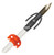 AMS A208-WHT Fiberglass Arrow - Chaos QT Point & AMS EverGlide - A208-WHT