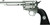 Colt 2254051 Peacemaker Nickel CO2 - Pellet Single Action Revolver, .177 - 2254051