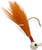 Double OO 62137 Flu-Flu Jig, 1/32 - oz, Sz 8 Hook, White/Orange - 62137 Double OO 62137 Flu-Flu Jig, 1/32 - oz, Sz 8 Hook, White/Orange - 62137