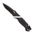SOG FF25-CP Escape Folding Knife - Black, 3.40" Blade, Clam - FF25-CP