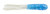 Apex APMT15-75 Salted Mini-Tube - 1.5" Blueglt/White 15P - APMT15-75