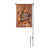 Rivers Edge 2744 Lawn Flag 14in x - 22in with Pole - Campers Welcome - 2744