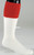 Fox River 7587-1000-L Red Top Boot - For Shoe Sz9-12 White - 7587-1000-L