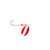 Little Joe LR349 Red Devil Spinner - #3 Indiana, Red/White, #4 Hook - LR349