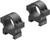 Leupold 180943 Open Range - Cross-Slot Scope Rings 1" Low Matte - 180943