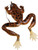 Creme 1800-162 Burke Rigged Frog - 3-1/2" Brown - 1800-162 Creme 1800-162 Burke Rigged Frog - 3-1/2" Brown - 1800-162