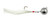 Hurricane FM4-WG Fluke Mine 4oz - White/Green - FM4-WG