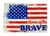 Taylor Made 1621 12X18 Home Of The - Brave - 1621