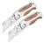 Sheffield - Case Of 6 2 Pk Premium Lock Back Utility Knife - 12525
