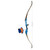 Fin Finder Bank Runner Recurve Package Blue w/ Sidewinder Reel RH -