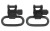 Uncle Mike's QD Swivels Ruger 1 in. Blued - 14612