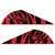 Bohning Blazer Vanes Red Tiger 100 pk. - 10832RT2