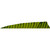 Gateway Shield Cut Feathers Barred Chartreuse 4 in. LW 50 pk. - 400LSBCH-50