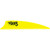 Bohning X3 Vanes Neon Yellow 2.25 in. 100 pk. - 101052NY225
